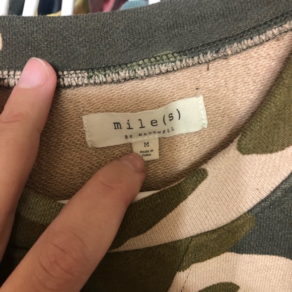 Madewell Camo sweater - Picture 3 of 3